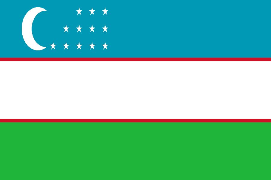 Флаг: Конституция Узбекистана